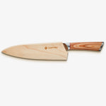 Haruta Box Set VG10 Japanese Damascus Steel 8 Inch Chef Knife & 13 Inch Diamond Sharpening Steel