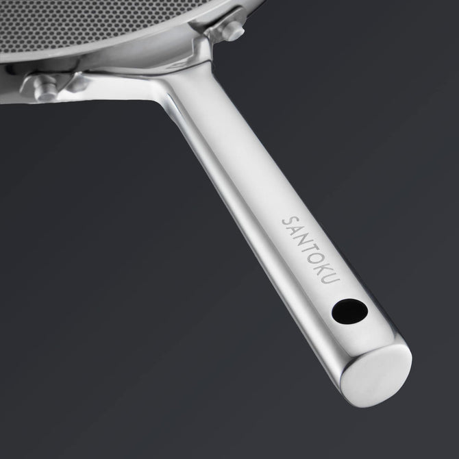 Hive Hybrid™ 8-Piece Pan & Lid Set (4 Frying Pans + 4 Matching Lids)