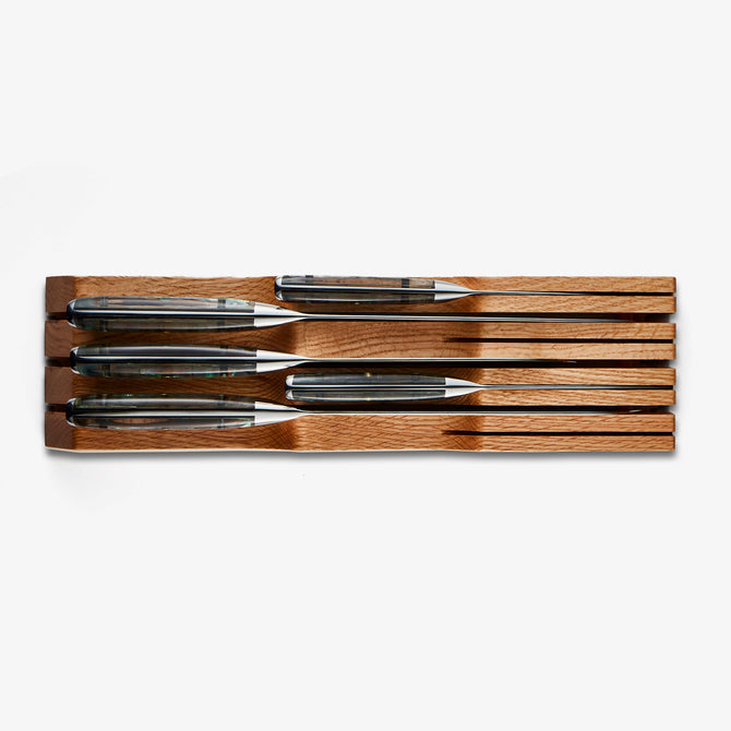 Kitchen Knife Drawer | Tabletop Wooden Organiser