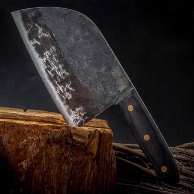 Nakiri / Chukabocho Japanese-style vegetable cleaver with safety sheath